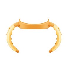 NUK PSU/PP奶瓶專用雙柄把手, 符合人體工學, 防滑凸點設計, 顏色隨機, 1個