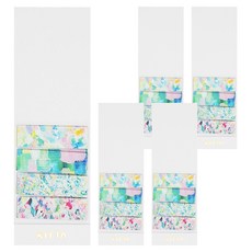 KING JIM KITTA 隨身攜帶和紙膠帶 限定款, 夏季 smanim設計款, 5包