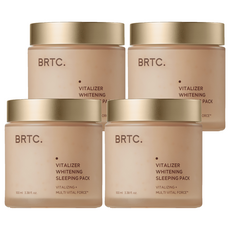 BRTC. 綜合維生素亮白晚安面膜霜, 100ml, 4罐