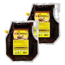 OTTOGI 不倒翁 O'Chef 韓式烤肉漢堡醬, 2kg, 2個