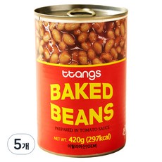 땅스 베이크드빈스, 5개, 420g