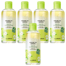 더샘 힐링 티 가든 그린티 오일 인 클렌징 워터, 300ml, 5개