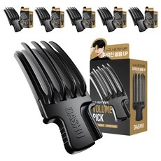 DASHU 日常蓬鬆梳, 6個, 黑色