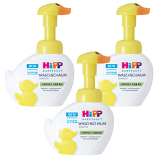 HiPP 喜寶 Babysanft孩童沐浴慕斯, 250ml, 3瓶