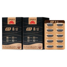 eundan 高麗銀丹 紅蔘濃縮膠囊, 60顆, 2盒