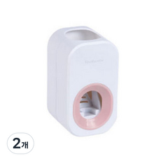 Dailin 牙膏擠壓器, 白色, 2個