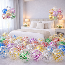 팡파티 파티풍선, 레인보우스팽글, 50개