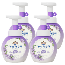 아이깨끗해 핸드워시 블루밍퍼플, 250ml, 4개