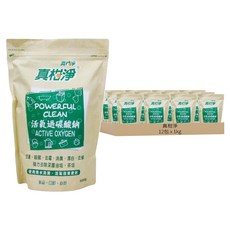 真柑淨 活氧過碳酸鈉, 1kg, 12包