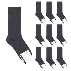 박군 여성용 무지 롱 패션 양말 10족