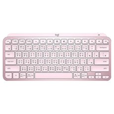 logitech 羅技 MX Keys Mini 智能無線鍵盤 507g, KEYL257B, 玫瑰粉色