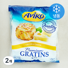 아비코 크림치즈 그라탕 (냉동), 1.5kg, 2개