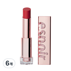 에스쁘아 립스틱 노웨어 샤인 립스틱, 2호 허그 미 피그, 4.5g, 6개