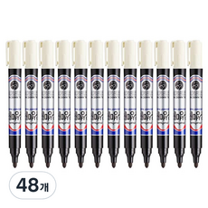 munhwA 油性麥克筆, 黑色, 48個