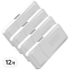 파라디 간편형 안전 잠금 장치, 12개, 화이트