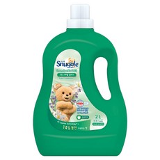 스너글 섬유유연제 그린스파클 플러스 본품, 2L, 1개
