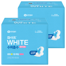 Yuhan Kimberly 日用超薄瞬吸潔翼衛生棉, 中型(24cm), 2包, 18片