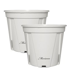 모리앤 에코 슬릿화분, 화이트, 2개