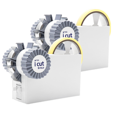 모텍스 i cut 6 FOLD 디스펜서, 화이트, 2개