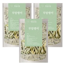 한방선생 국산 건 무말랭이, 3개, 400g