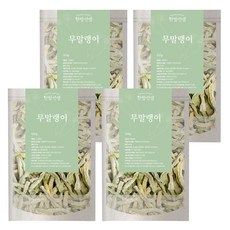 한방선생 국산 건 무말랭이, 4개, 400g
