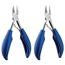 NeedNeat 厚甲護理鉗, 2套, 藍色