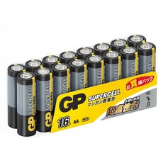 GP Batteries 超霸 超強碳鋅電池 16顆 AA 3號, 1組