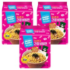 푸디버디 간장 비빔면 86g, 12개