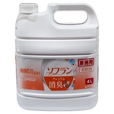 LION 獅王 香氛柔軟精 石鹼薰香, 4L, 1罐