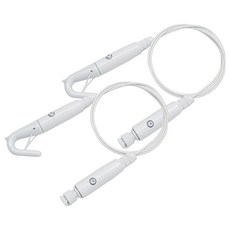 타공판닷컴 천장 레일용 와이어 액자걸이 원터치 특대, 화이트, 2개