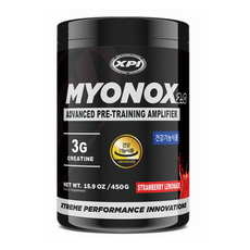 XPI Myonox健身補給沖泡粉 草莓檸檬口味, 450g, 1罐