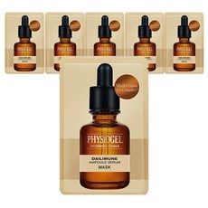 피지오겔 사이언수티컬즈 데일리뮨 앰플 세럼 마스크팩, 1개입, 6개