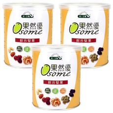 統一生機 果然優 綜合堅果, 360g, 3罐