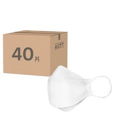 Finetech 釩泰 醫用魚型口罩, 雪花白, 20片, 2盒