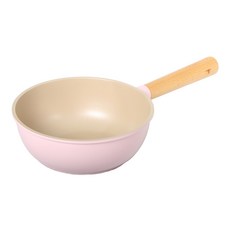 Kitchenwell IH爐適用Etti系列木柄炒鍋, 1個, 18cm