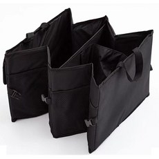 後車廂置物箱, 56 x 40 x 26cm 折疊後(40 x 27.4cm), 黑色, 1個