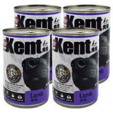 Kent 肯特 全齡犬 羊肉口味 犬罐 415g, 羊肉, 4罐