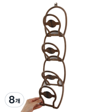 FUNISCO 多用途帽架, 混合顏色, 8個