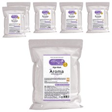 MediFlower 花香軟膜粉, 頂級海藻酸, 去除肌膚老廢角質, 肌膚柔軟保濕, 讓暗沉肌膚變得乾淨透亮, 1包, 6包