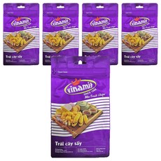 vinamit 綜合水果脆片, 100g, 5個