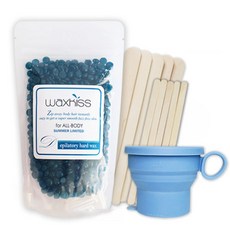 waxkiss 全身用自助熱蠟除毛多合一套組, 1個, 100g