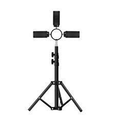 뉴윈드 촬영용 스마트폰 삼각대 1.6M 홀더 3개, 1개