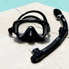 SNEFF Bubbly 浮潛面鏡組, 黑色