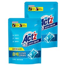 Act'z 完美室內晾乾膠囊洗衣精, 15入, 2個