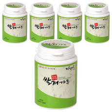 Jayeonmaeul 優質米糠潔膚面膜粉, 1罐, 5罐