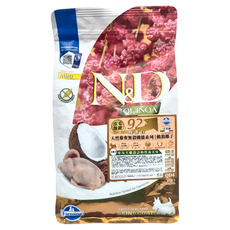 Farmina 法米納 成犬 ND藜麥無穀機能犬糧 犬用 QD-4 鵪鶉椰子, 1袋, 800g, 鵪鶉肉