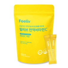 Feeliv 維他命C補充粉隨身包, 120g, 1袋