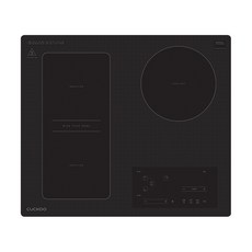 쿠쿠 하이브리드 전기레인지 3구 방문설치, CIHR-D305FB