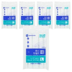 WHASHIN 熱熔膠條 大 11mm 600g, 5個