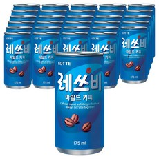 레쓰비 마일드 캔커피, 175ml, 180개